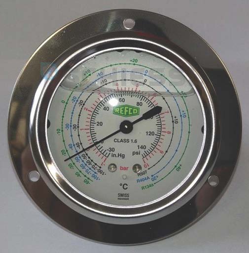 více o produktu - Manometr vysokotlaký ++ MR-305-DS-R134a++, 7870389, Refco